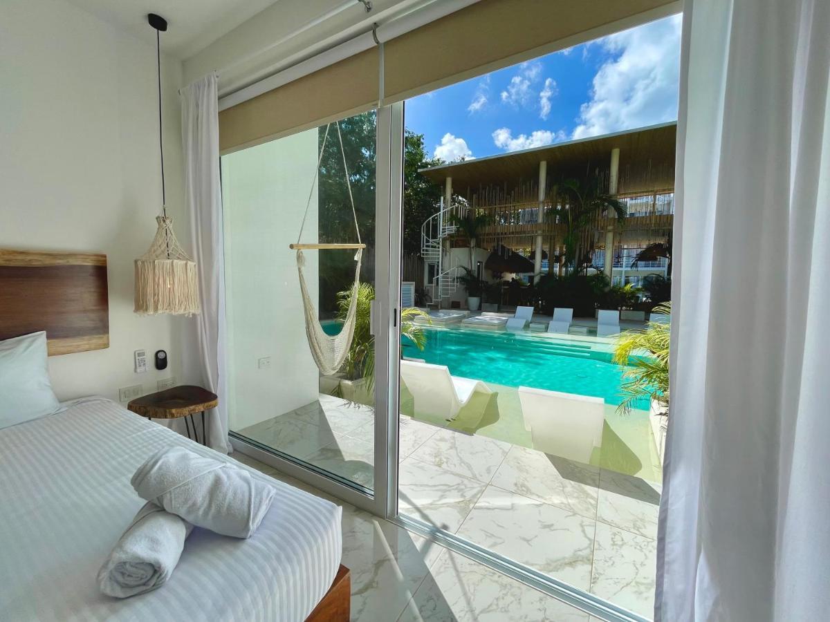 Beautiful Swim-Up Studio With Private Terrace, Pool And Jungle Gym Tulum Luaran gambar