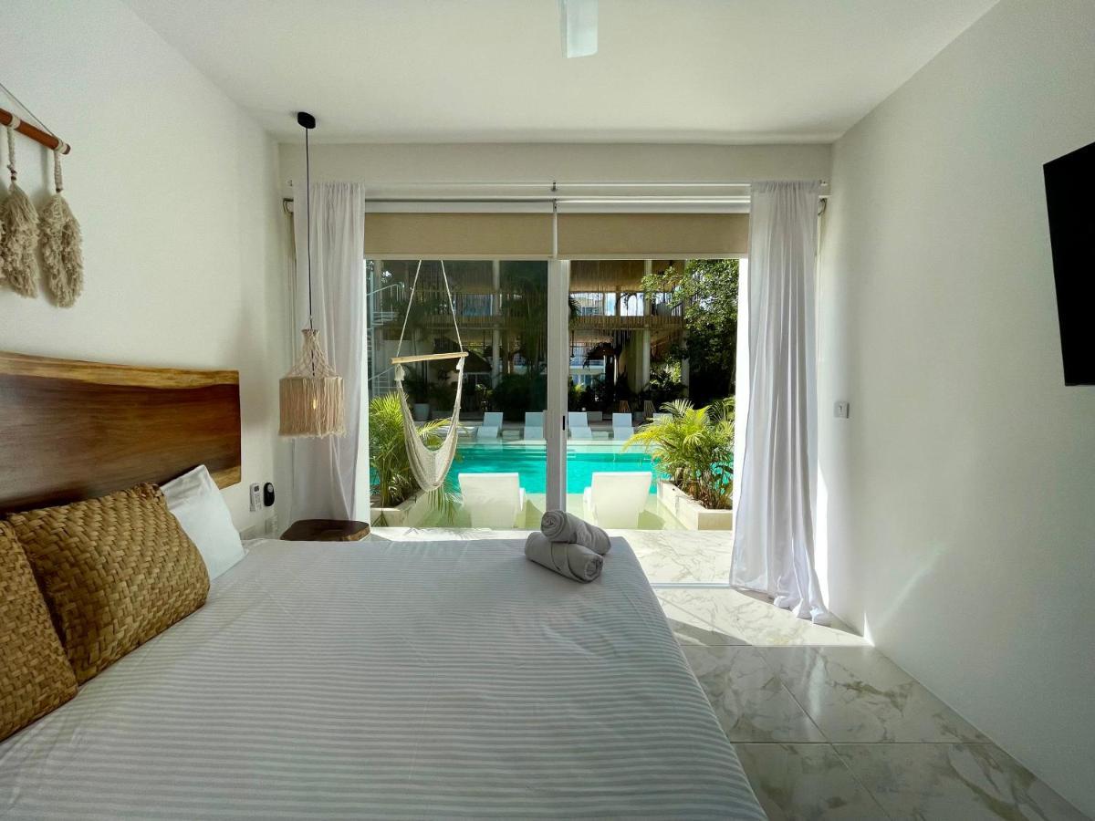 Beautiful Swim-Up Studio With Private Terrace, Pool And Jungle Gym Tulum Luaran gambar