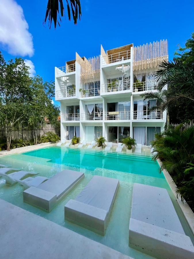Beautiful Swim-Up Studio With Private Terrace, Pool And Jungle Gym Tulum Luaran gambar