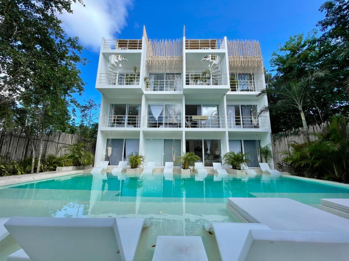 Beautiful Swim-Up Studio With Private Terrace, Pool And Jungle Gym Tulum Luaran gambar