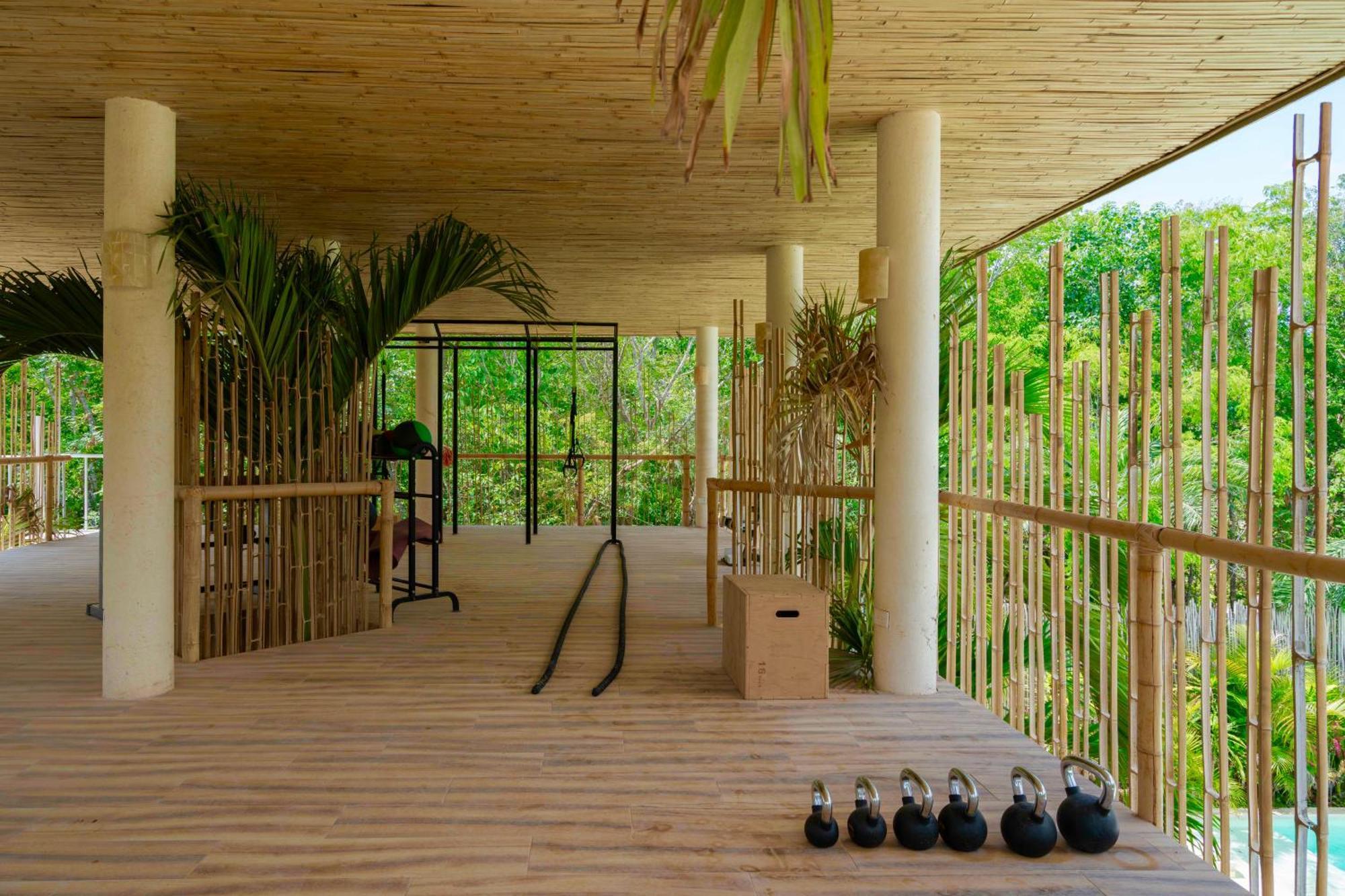 Beautiful Swim-Up Studio With Private Terrace, Pool And Jungle Gym Tulum Luaran gambar